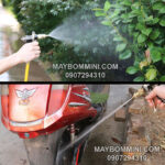 rua xe tuoi cay bang sung tang ap luc