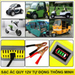 sac binh xe dien xe may oto