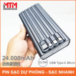 sac du phong 24000mah khong day