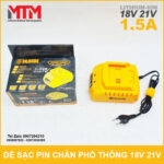 sac pin Hukan chan pho thong 21V 1500mah