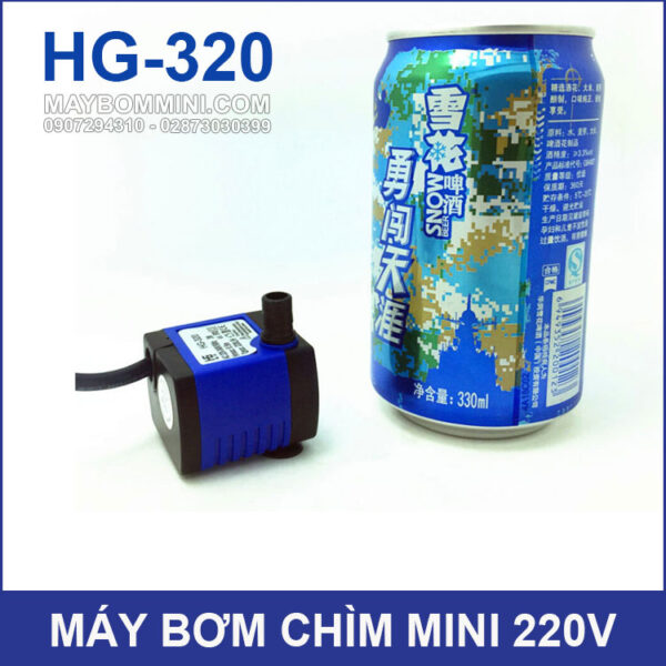 so sanh kich thuoc may bom chim mini