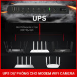 su dung UPS cho modem wifi camera