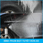 su dung binh phu bot tuyet voi may rua xe
