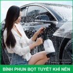 su dung binh phun bot tuyet khi nen Oring
