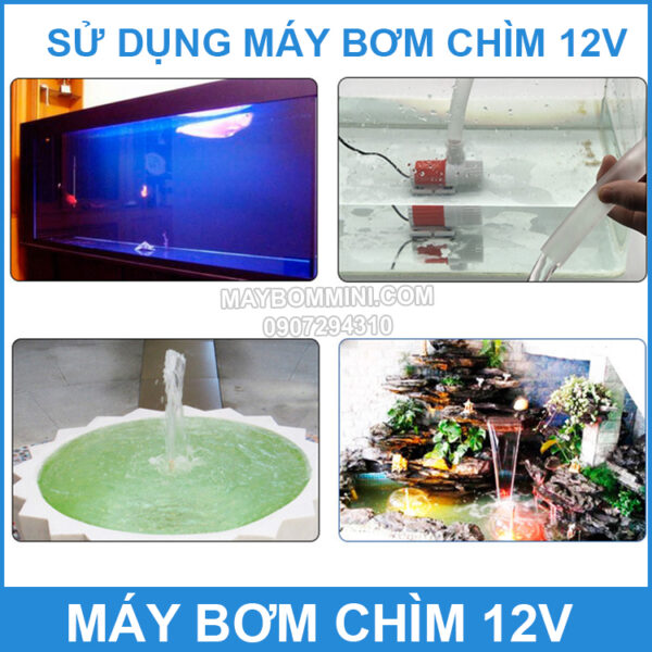 su dung bom chim 12v