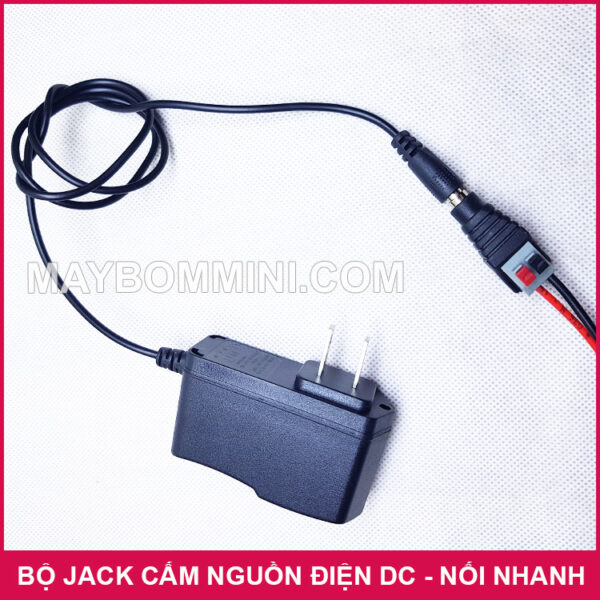 su dung jack DC noi nhanh