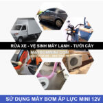 su dung may bom ap luc mini 12v Maxpumps