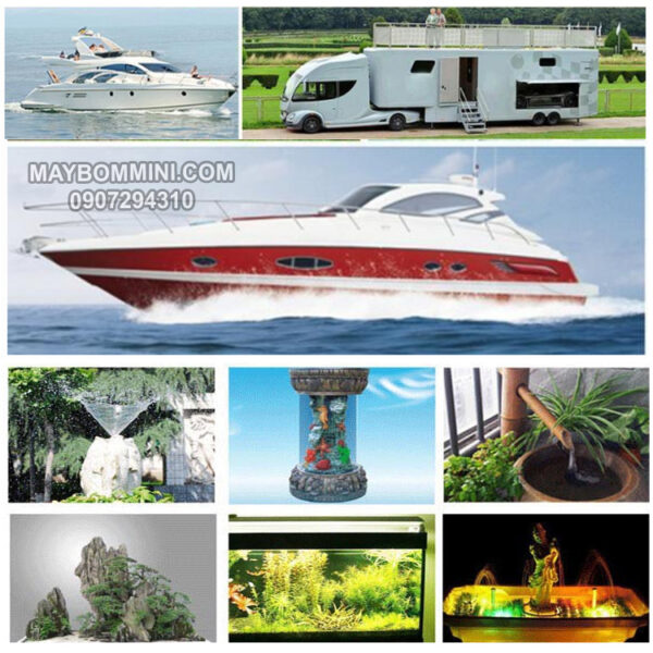 su dung may bom chim 12v 24v