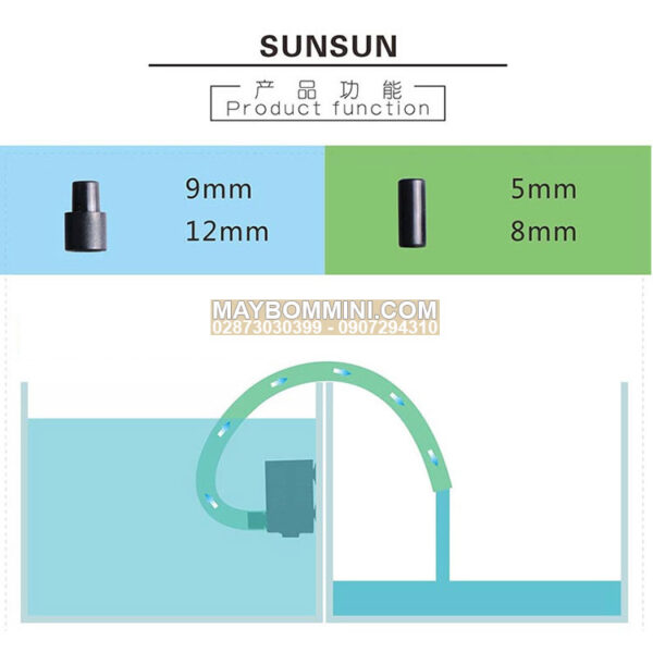 su dung may bom chim be ca ho ca