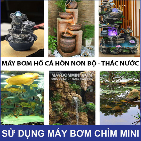 su dung may bom chim mini HG 320
