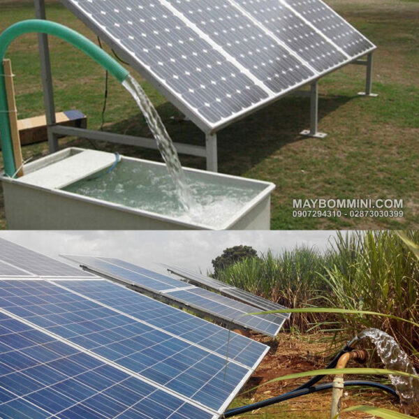 su dung may bom nuoc sach va nuoc tuoi tieu