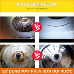 su dung may phun xit rua bang hoi nuoc 1800w
