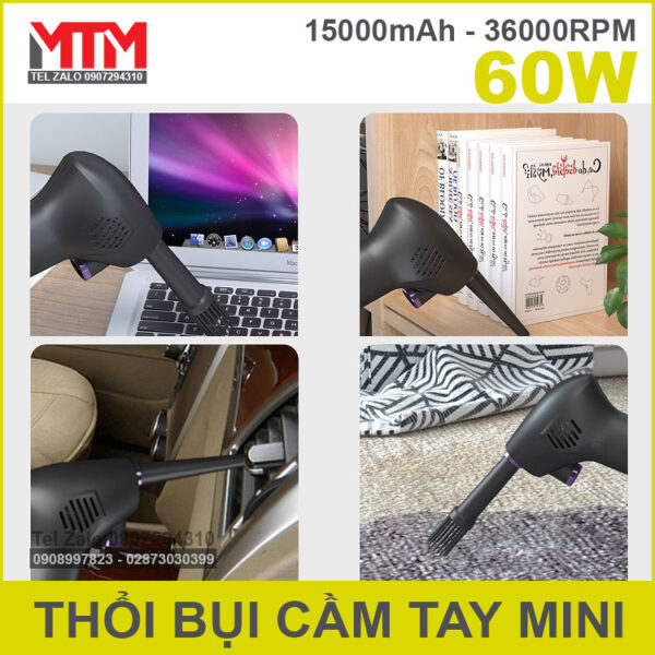 su dung may thoi bui mini