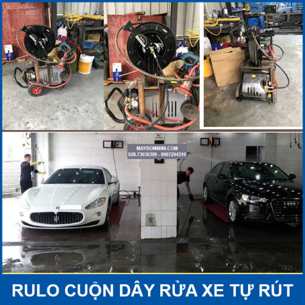 su dung rulo ong day rua xe ap luc cao