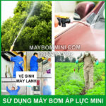 sung dung may bom ap luc mini12v 24v tien loi