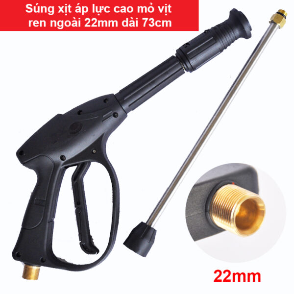 sung rua xe ap luc cao