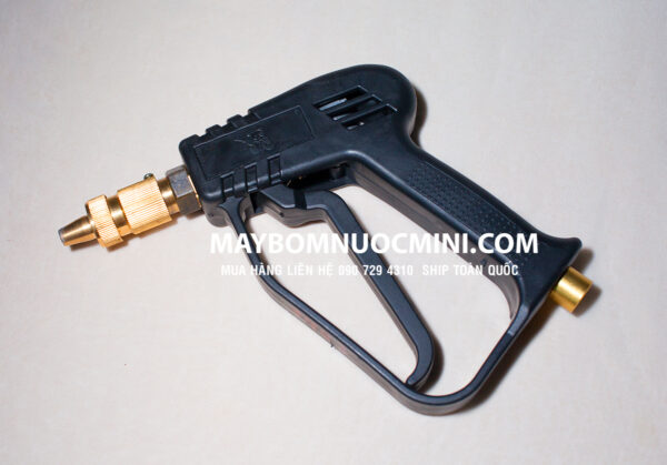 sung rua xe bom nuoc mini