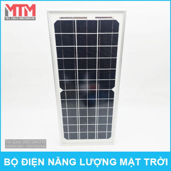 tam pin nang luong mat troi 18V 10W chinh hang cao cap