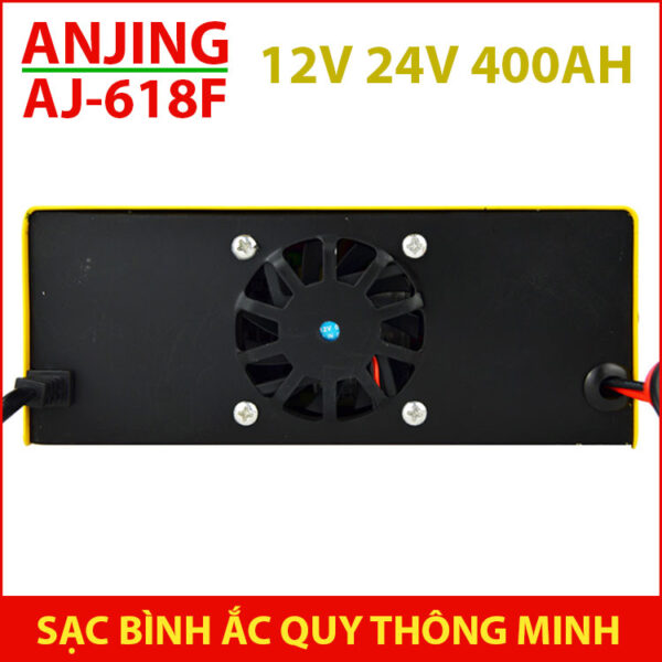 tan nhiet co quat cua bo ac binh ac quy 12v 24v