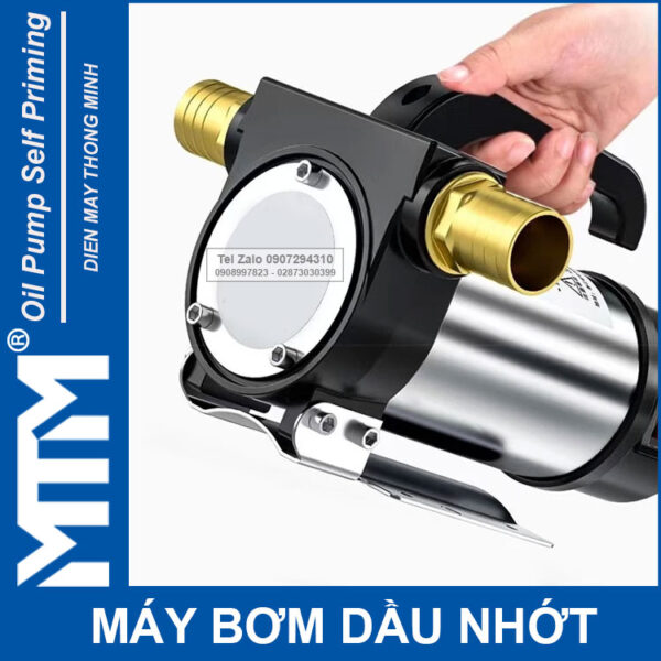 tay cam May bom dau nhot 12V24v220v 45L Oring MTM