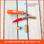 tay cam phun xit QM bec dong trung mot tia