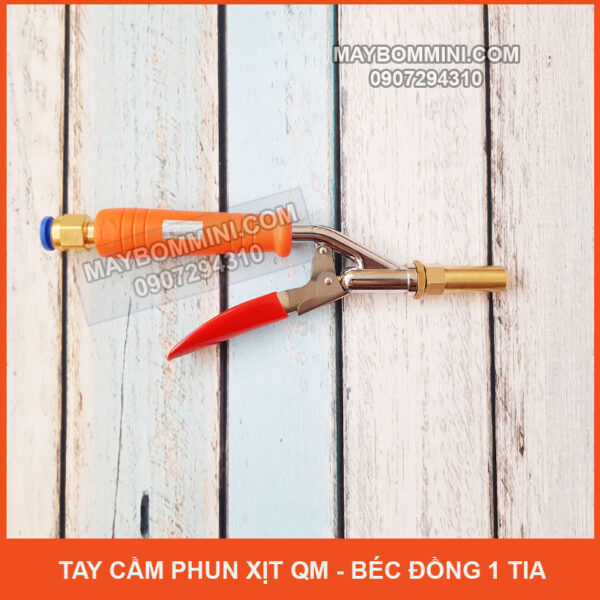 tay cam phun xit QM bec dong trung mot tia gia re