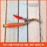tay cam phun xit QM bec inox 45