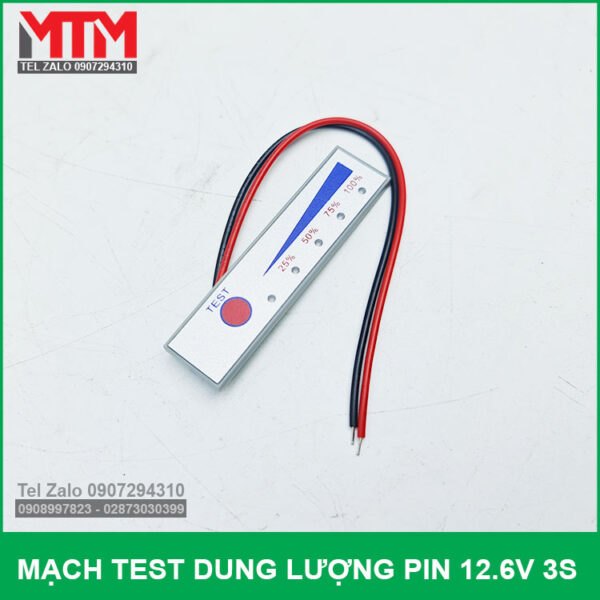 test do dung luong pin 3s 12v