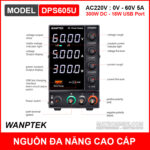 thong so chuc nang nguon da nang 60V 5A USB DPS605U WANPTEK