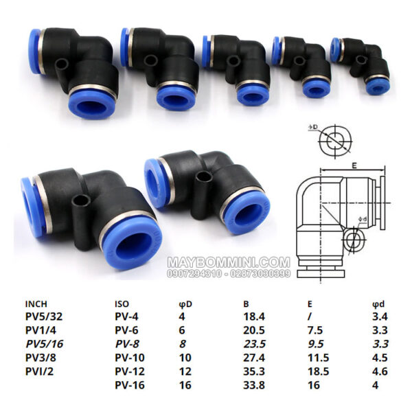 thong so ky thuat noi nhanh AKS PV