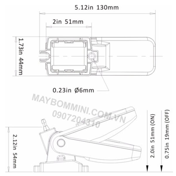thong so ky thuat phao cong tac