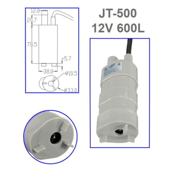 thong so may bom chim JT 500