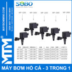 thong so may bom chim oxy ho ca 220V Sobo 3 trong 1