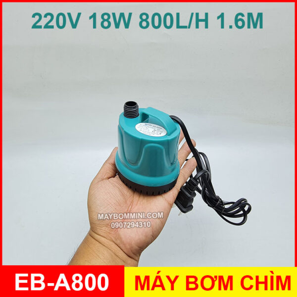 tren tay may bom chim EB A800