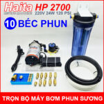 tron bo phun suong 10 bec Haita