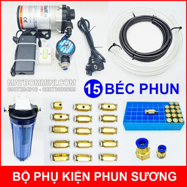 tron bo phun suong 15 bec Haita