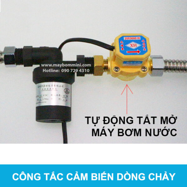 tu dong tat mo may bom nuoc12V 24V