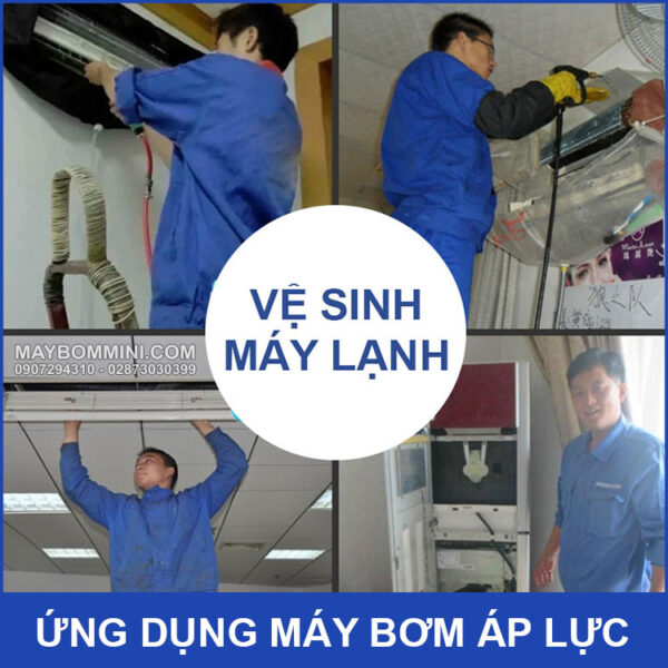 ung dung may bom ap luc mini 12v