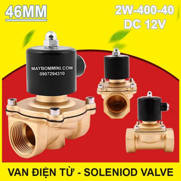 van dien tu khoa nuoc bang dien 12v 46mm