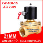 van dien tu phi 21mm 220v 2w 160 15