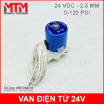 van khoa nuoc bang dien 24v