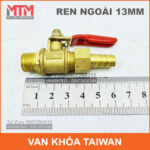 van khoa nuoc dai loan kich thuoc