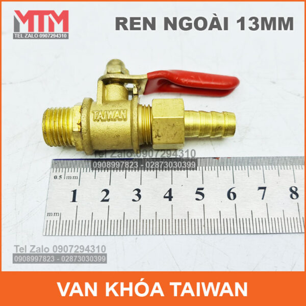 van khoa nuoc dai loan kich thuoc