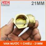 van la mot chieu cap nuoc