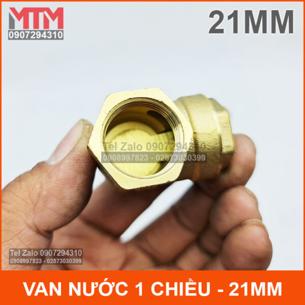 van la mot chieu cap nuoc