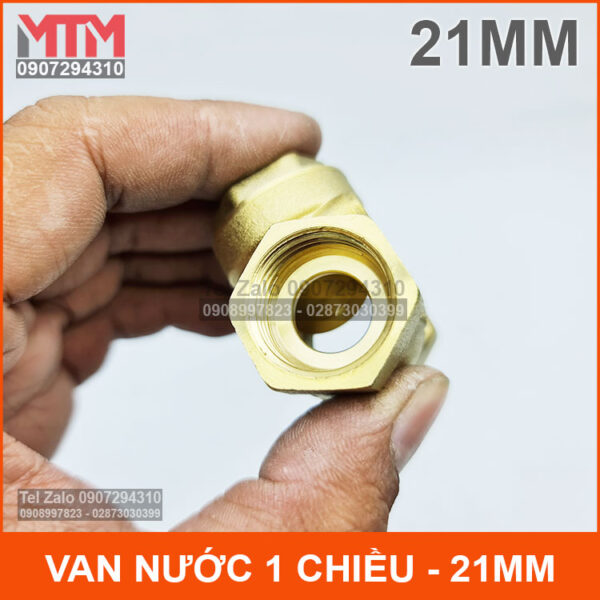 van nuoc mot chieu may nuoc nong