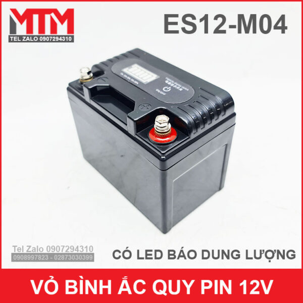 vo binh ac quy 12v ES m04