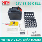 vo pin may khoan makita 20 cell