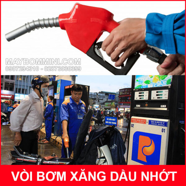 voi bom tram xang dau